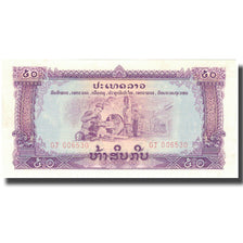 Banconote, Laos, 50 Kip, KM:22a, FDS