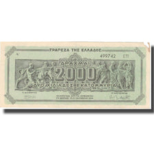 Banknote, Greece, 2,000,000,000 Drachmai, 1944, 1944-10-11, KM:133b, F(12-15)