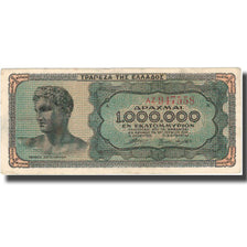 Banknote, Greece, 1,000,000 Drachmai, 1944, 1944-06-29, KM:127a, AU(50-53)