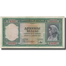 Banknote, Greece, 1000 Drachmai, 1939, 1939-01-01, KM:110a, EF(40-45)