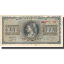 Banknote, Greece, 1000 Drachmai, 1942, 1942-08-21, KM:118a, UNC(63)