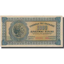 Billet, Grèce, 1000 Drachmai, 1941, 1941-10-01, KM:117a, TTB