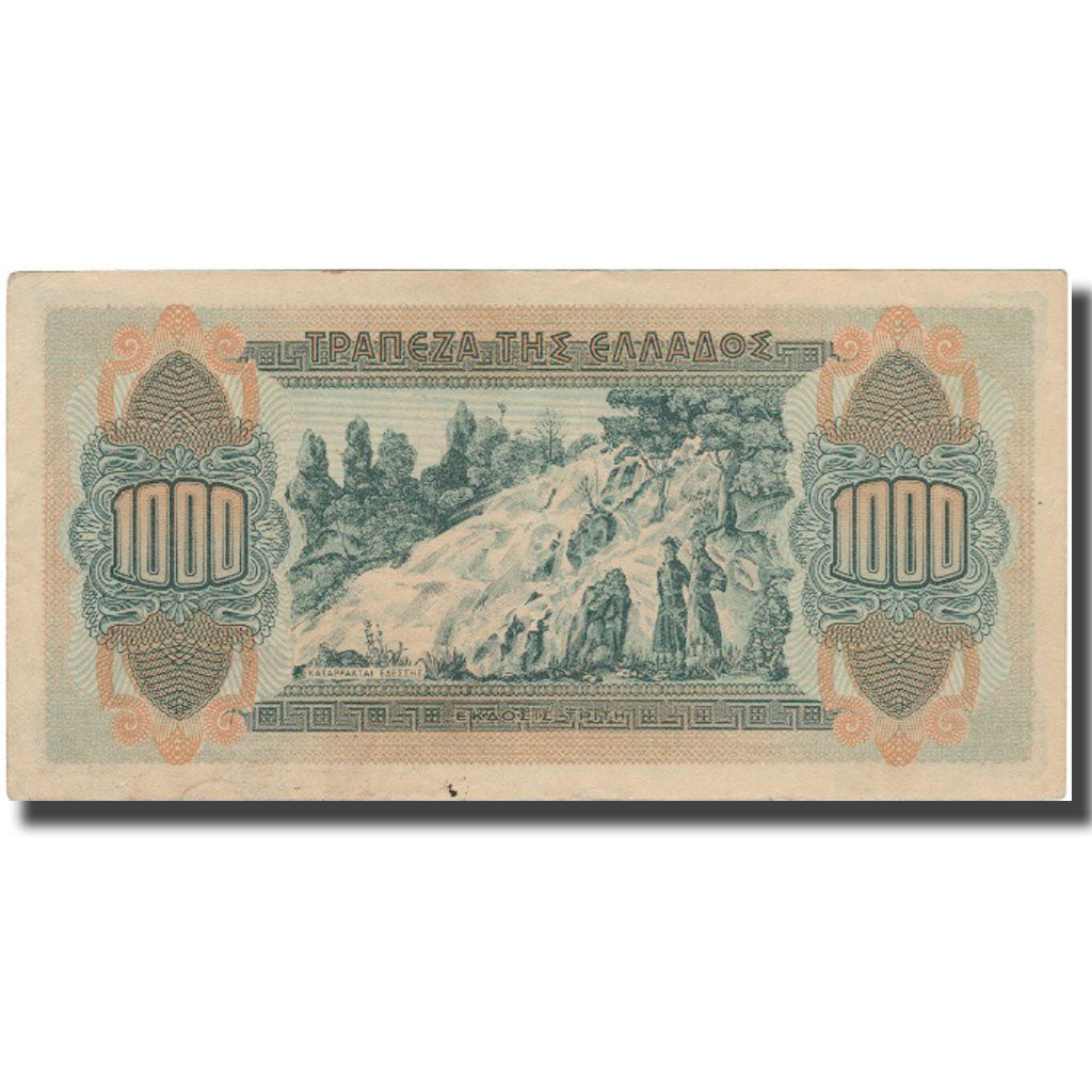 Banknote, Greece, 1000 Drachmai, 1941, 1941-10-01, KM:117a, EF(40-45)