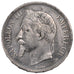 FRANCE, Napoléon III, 5 Francs, 1868, Strasbourg, KM #799.2, EF(40-45), Silver,