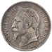 FRANCE, Napoléon III, 5 Francs, 1868, Strasbourg, KM #799.2, EF(40-45), Silver, 
