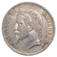 FRANCE, Napoléon III, 5 Francs, 1868, Strasbourg, KM #799.2, EF(40-45), Silver,