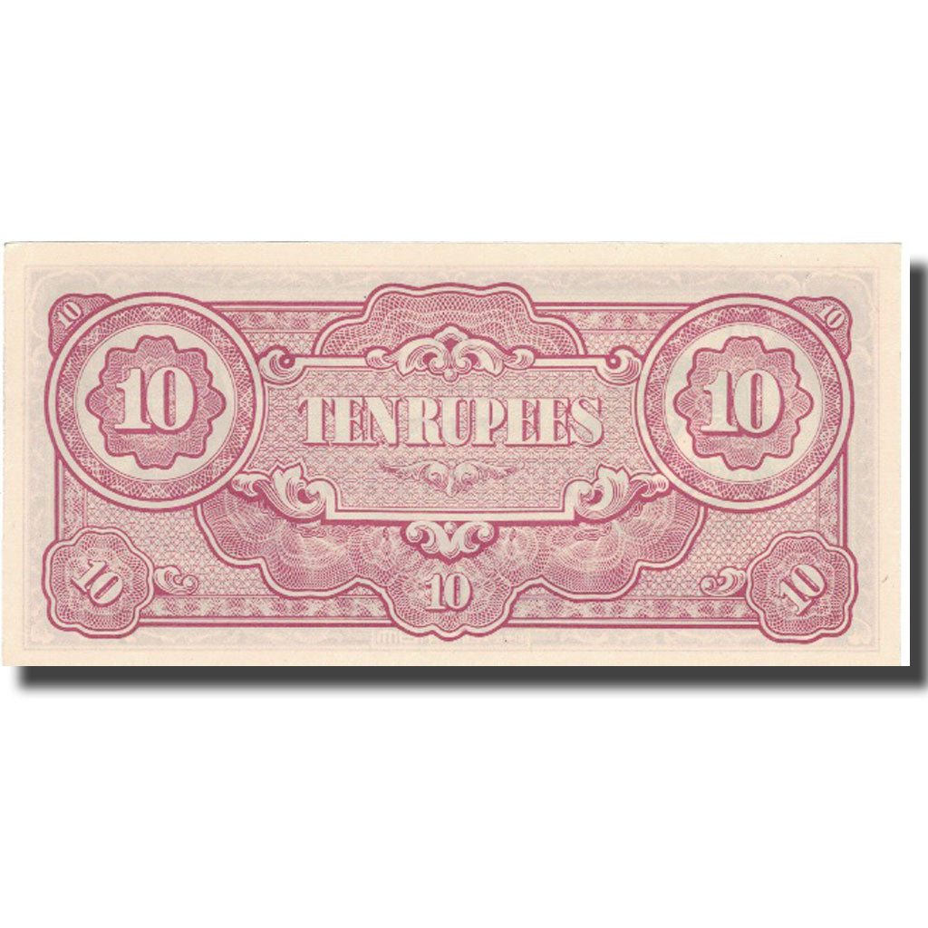 Banknote, Burma, 10 Rupees, Undated (1942-44), KM:16a, UNC(60-62)