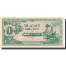 Billete, 1 Rupee, 1942, Birmania, 1942, KM:14b, SC+