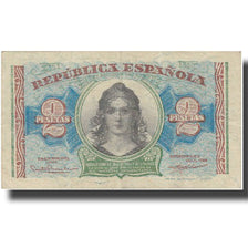Geldschein, Spanien, 2 Pesetas, 1938, 1938, KM:95, S+