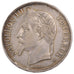 Second Empire, 5 Francs Napoléon III tête laurée