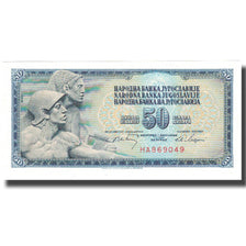 Banknote, Yugoslavia, 50 Dinara, 1968, 1968-05-01, KM:83b, UNC(65-70)
