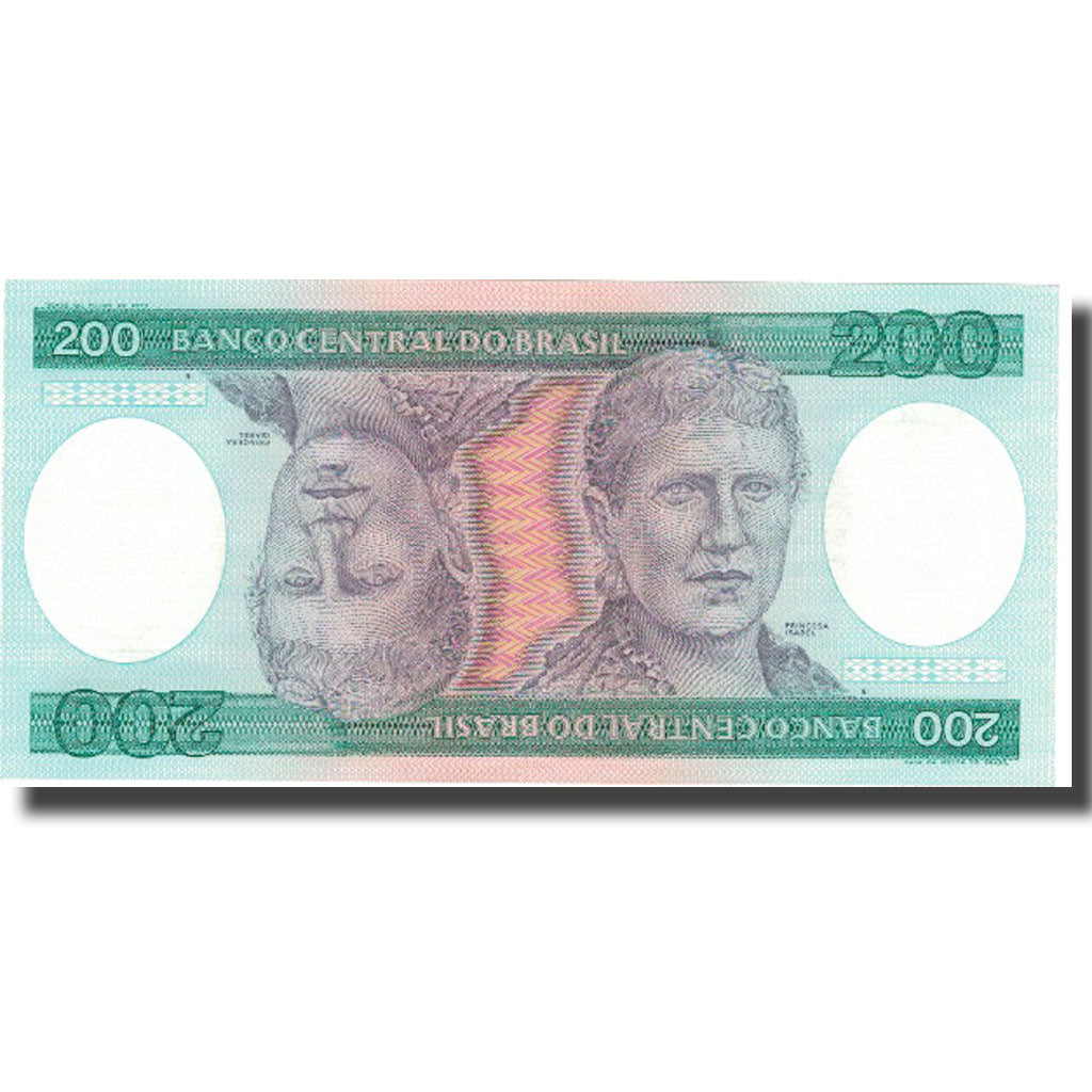Banconote, Brasile, 200 Cruzeiros, Undated (1989), KM:199b, FDS