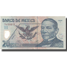 Geldschein, Mexiko, 20 Pesos, 2002, 2002, KM:116c, SS
