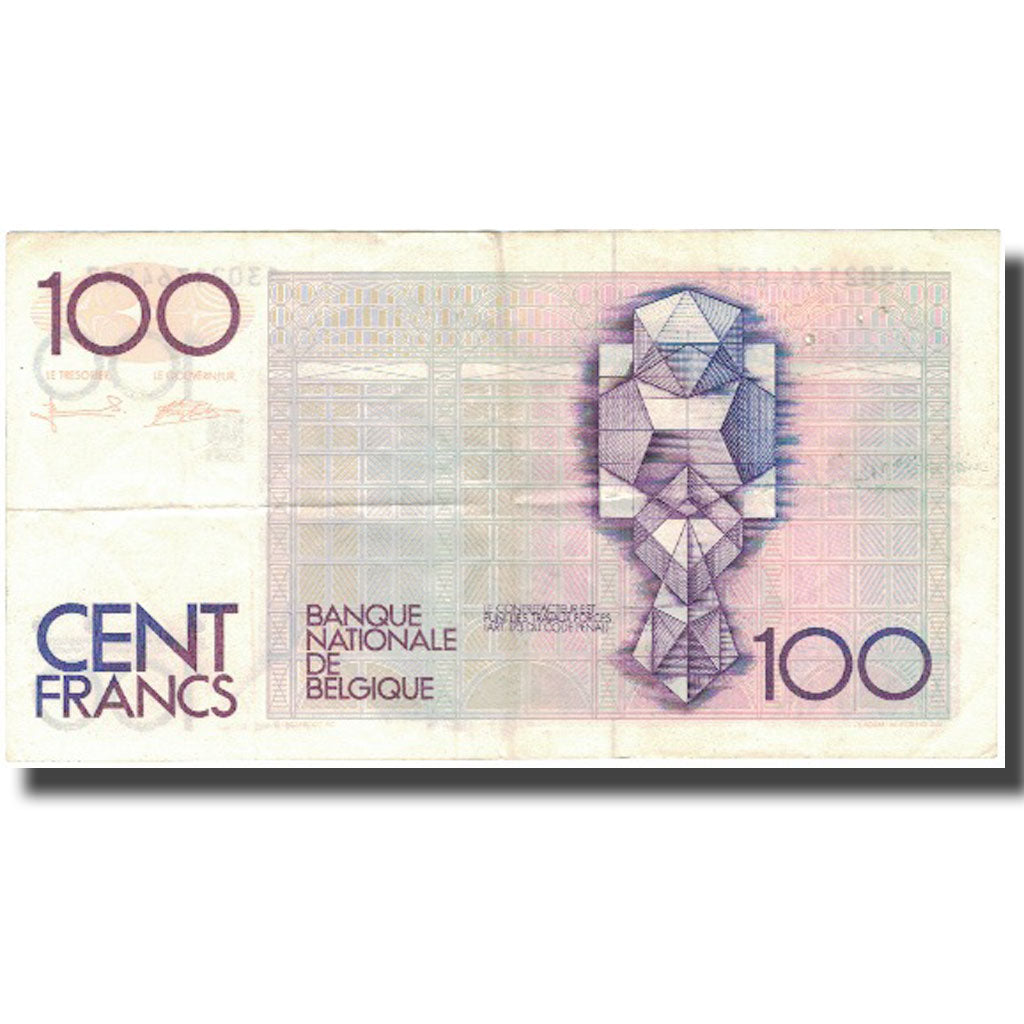 Banknote, Belgium, 100 Francs, Undated (1981-82), KM:142a, VF(20-25)