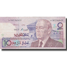 Banconote, Marocco, 10 Dirhams, 1987, 1987, KM:63b, BB