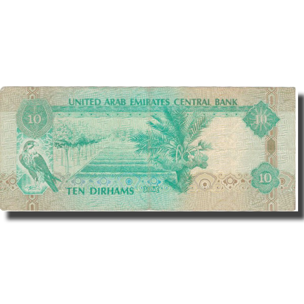 Geldschein, United Arab Emirates, 10 Dirhams, 2001, 2001, KM:20b, S