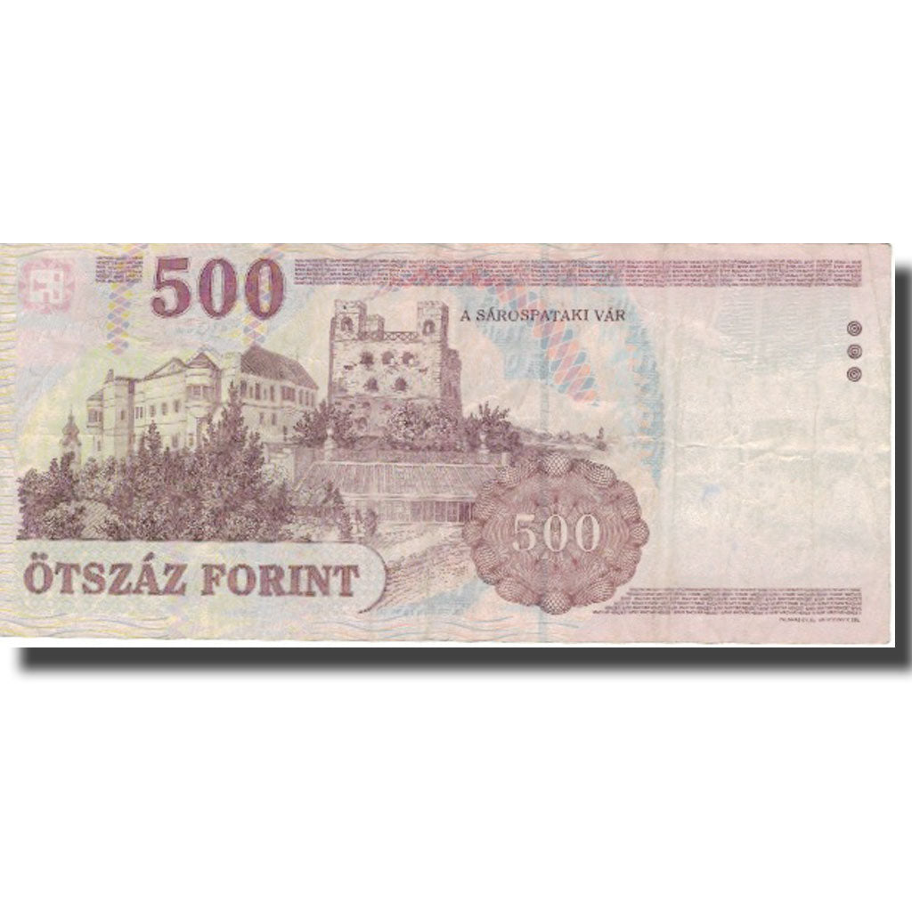 Banknote, Hungary, 500 Forint, 2006, 2006, KM:194, EF(40-45)
