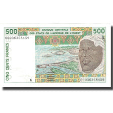 Banknote, West African States, 500 Francs, 2001, 2001, KM:710Kl, UNC(60-62)