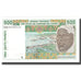Banknote, West African States, 500 Francs, 2001, 2001, KM:710Kl, UNC(60-62)
