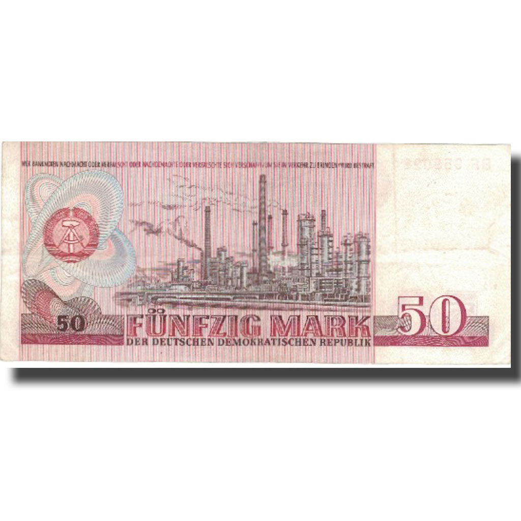 Banknote, Germany - Democratic Republic, 50 Mark, 1971, 1971, KM:30a, EF(40-45)