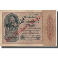 Banknote, Germany, 1 Milliarde Mark on 1000 Mark, 1922, 1922-12-15, KM:113a