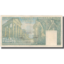 Billete, 1000 Francs, 1950, Túnez, 1950-07-10, KM:29a, MBC