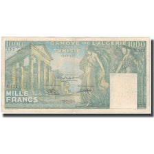 Banknote, Tunisia, 1000 Francs, 1950, 1950-07-10, KM:29a, EF(40-45)