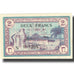 Biljet, Tunisië, 2 Francs, 1943, 1943, KM:56, SPL+