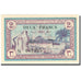 Billet, Tunisie, 2 Francs, 1943, 1943, KM:56, SPL+