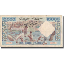 Billet, Algeria, 10,000 Francs, 1957, 1957-09-27, KM:110, TB+