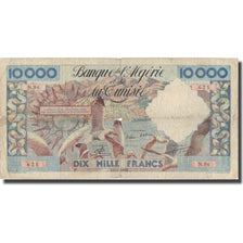 Banknote, Algeria, 10,000 Francs, 1956, 1956-01-16, KM:110, VG(8-10)