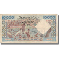 Billet, Algeria, 10,000 Francs, 1956, 1956-02-21, KM:110, TB