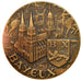 Francia, medalla, Bayeux, 40 Ans du Débarquement, Politics, Society, War, 1984