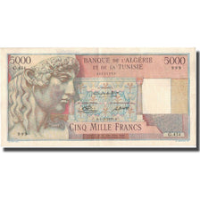 Banknote, Algeria, 5000 Francs, 1950, 1950-02-06, KM:109a, AU(50-53)