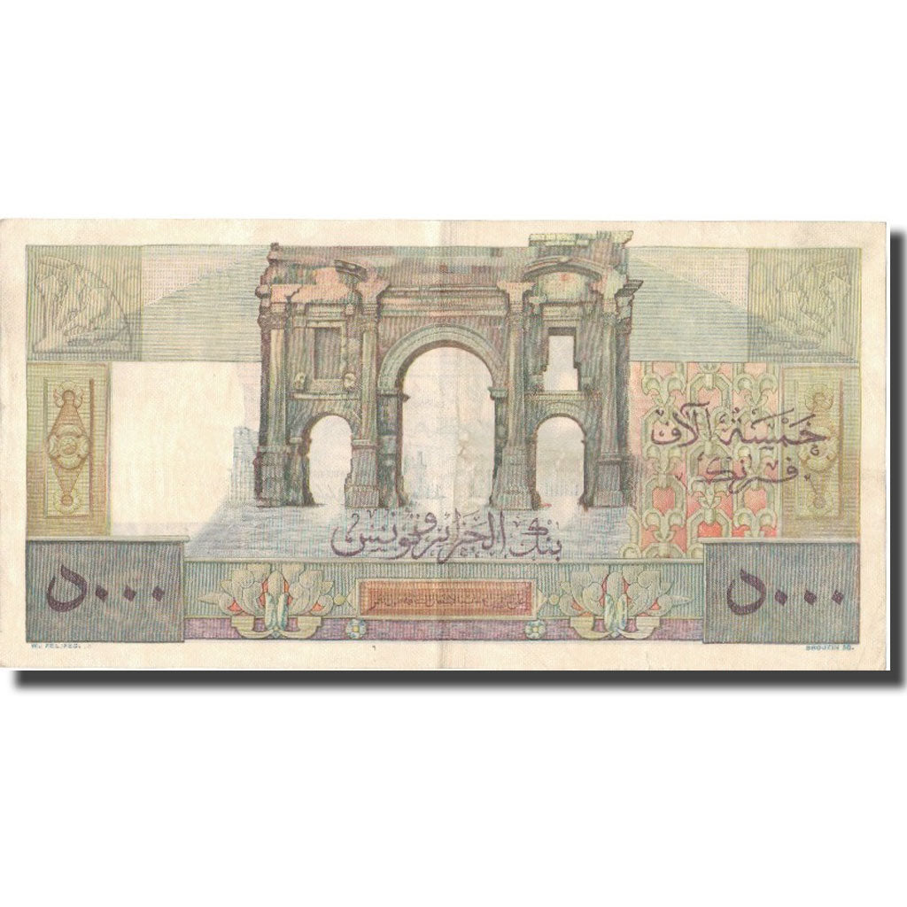 Banknote, Algeria, 5000 Francs, 1950, 1950-02-06, KM:109a, AU(50-53)