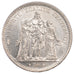 FRANCE, Hercule, 5 Francs, 1876, Paris, KM #820.1, MS(60-62), Silver, Gadoury...