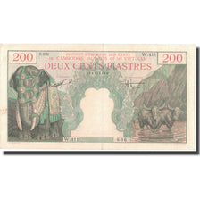 Banknote, FRENCH INDO-CHINA, 200 Piastres = 200 Dong, UNDATED 1953, KM:109