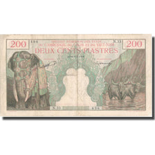 Billet, FRENCH INDO-CHINA, 200 Piastres = 200 Riels, UNDATED 1957, KM:98, TTB