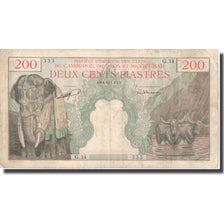 Billet, FRENCH INDO-CHINA, 200 Piastres = 200 Riels, UNDATED 1957, KM:98, TTB