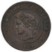 FRANCE, Cérès, 5 Centimes, 1881, Paris, KM #821.1, EF(40-45), Bronze, Gadoury #.
