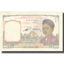 Billet, FRENCH INDO-CHINA, 1 Piastre, Undated (1953), KM:92, SPL