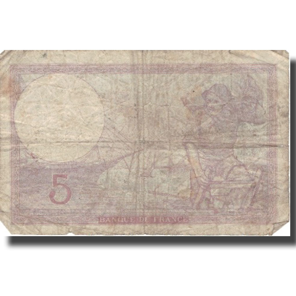 Francia, 5 Francs, 1940, 1940-11-28, RC, Fayette:4.15, KM:83