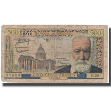 France, 500 Francs, 1954, 1954-03-04, B+, Fayette:35.2, KM:133a