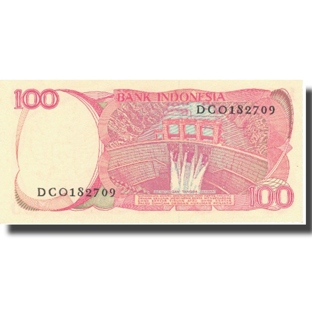 Banconote, Indonesia, 100 Rupiah, 1984, 1984, KM:122b, SPL-