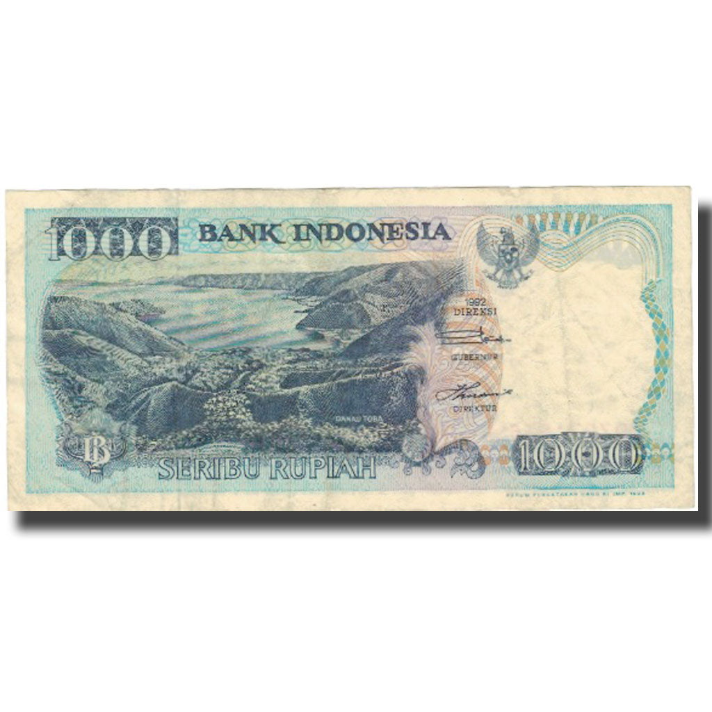 Banknote Indonesia 1000 Rupiah 1995 1995 KM:129d EF(40-45 ...