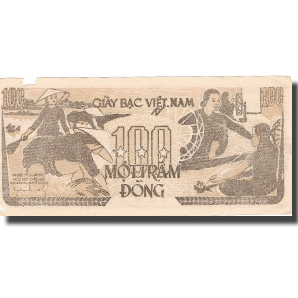 Banknote, Vietnam, 100 D<ox>ng, 1951, 1951, KM:35, F(12-15)