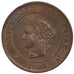 Moneta, Francja, Cérès, 5 Centimes, 1893, Paris, AU(55-58), Bronze, KM:821.1