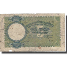Banknote, Albania, 5 Franga, Undated (1939), KM:6a, VG(8-10)