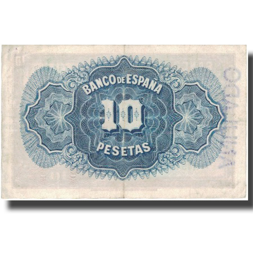 Banconote, Spagna, 10 Pesetas, 1935, 1935, KM:86a, BB