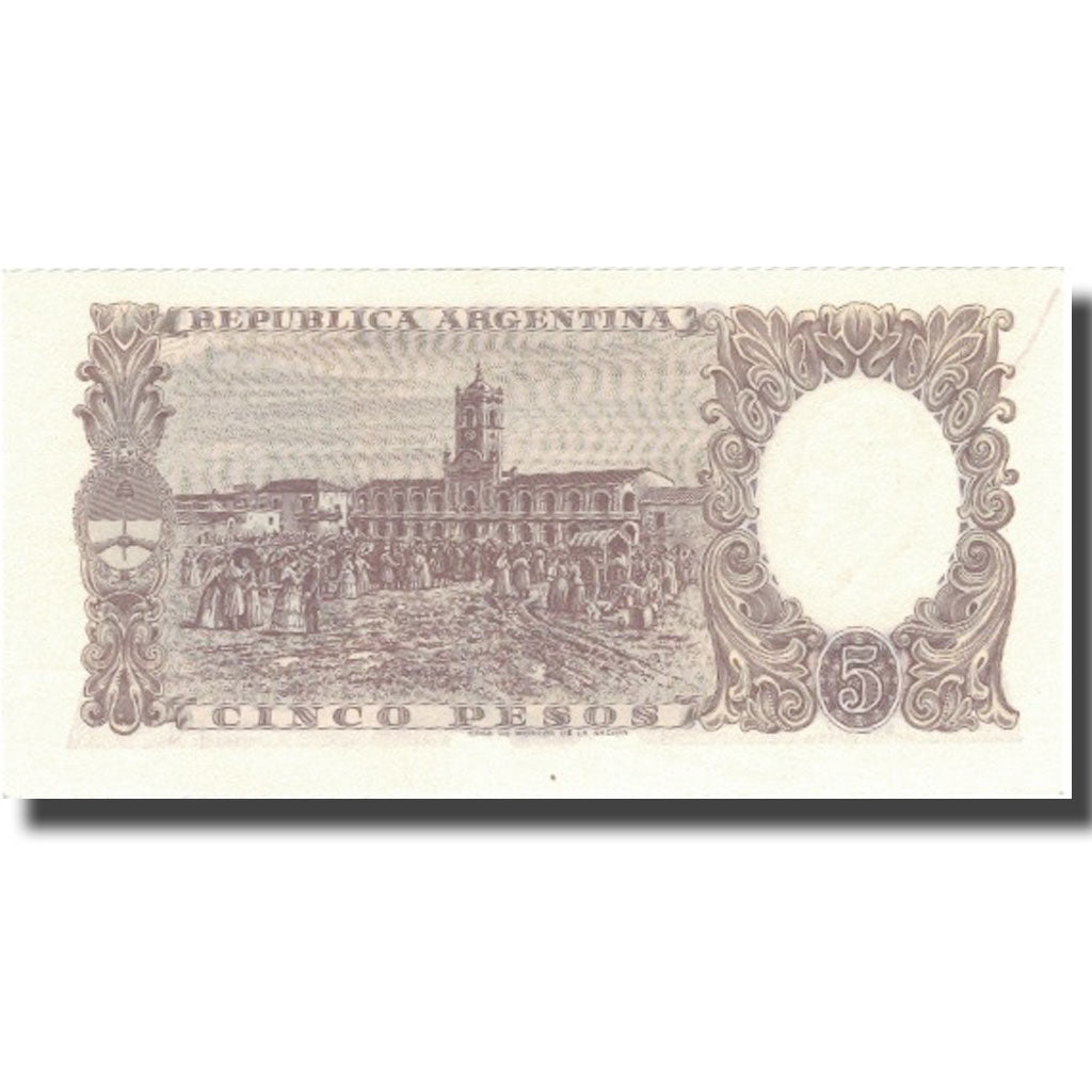 Banknote, Argentina, 5 Pesos, KM:275a, UNC(64)
